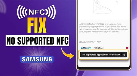 der er ingen understøttet app til dette nfc tag|no supported app for nfc.